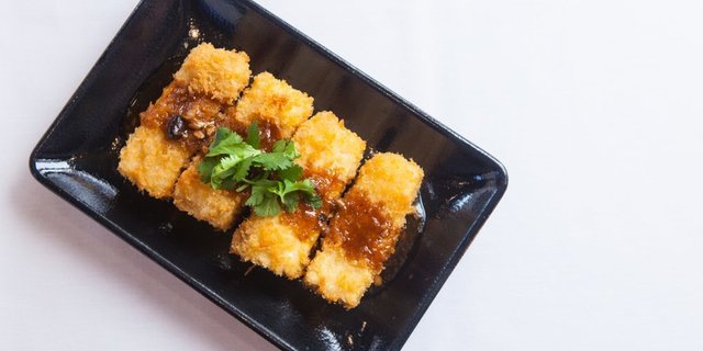 Crispy Mandarin Tofu