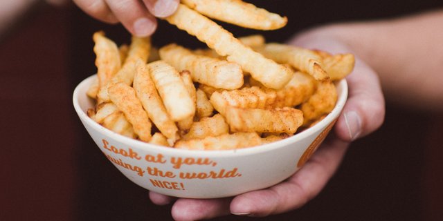 Crinkle-Cut French Fries