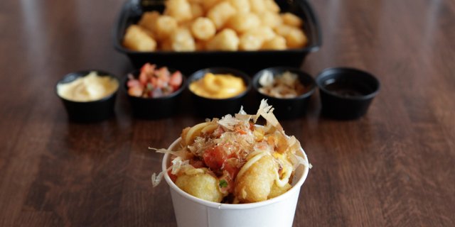 Japanese Nacho Tots Bar